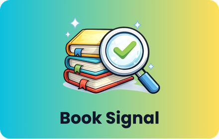 Book Signal extension promotional tile